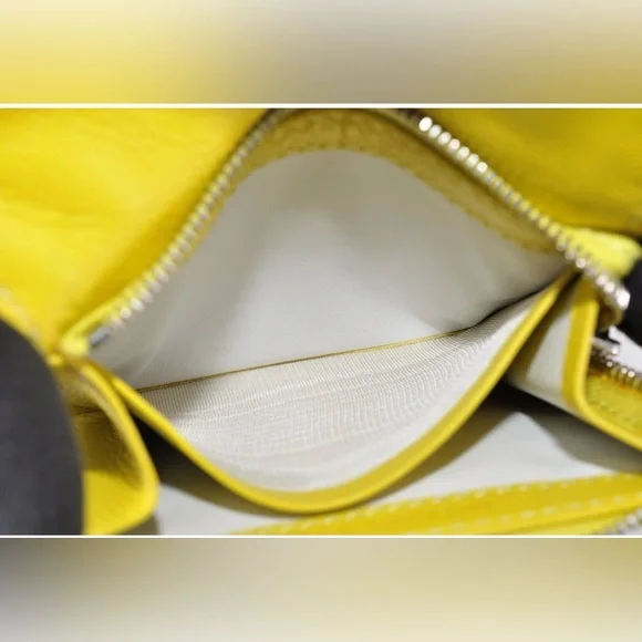 Celine Yellow Floral Vintage Women's Wallet EUC - Picture 11 of 12